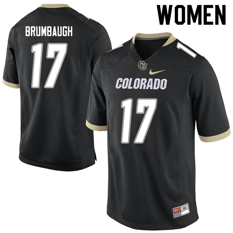 Women #17 K.J. Trujillo Colorado Buffaloes College Football Jerseys Sale-Black - Click Image to Close